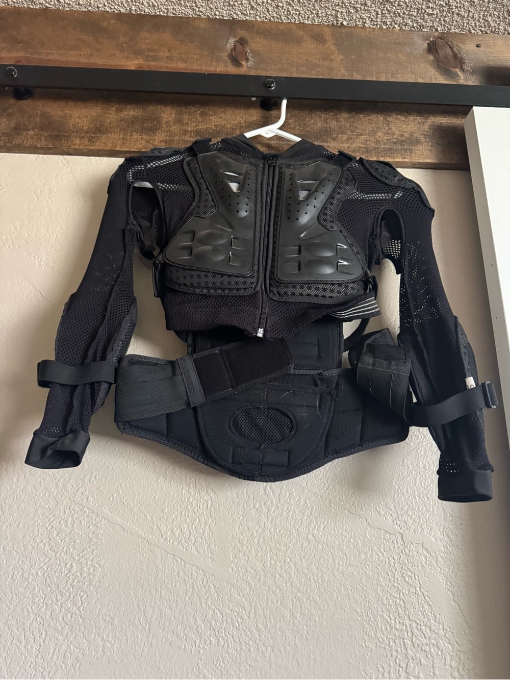 FOX Protective Kids Black Impact Jacket/ Back and Chest Armor